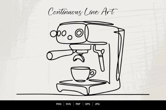Continuous Line Coffee Machine