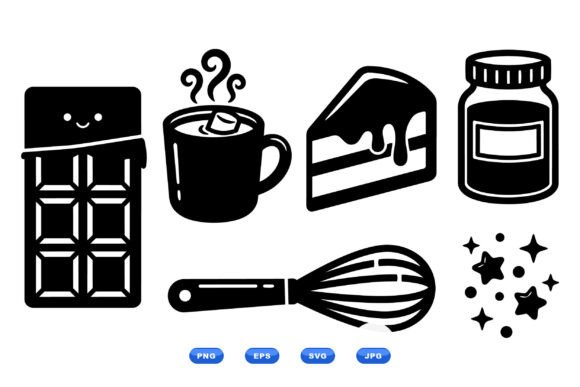Cozy Cocoa Baking Icons