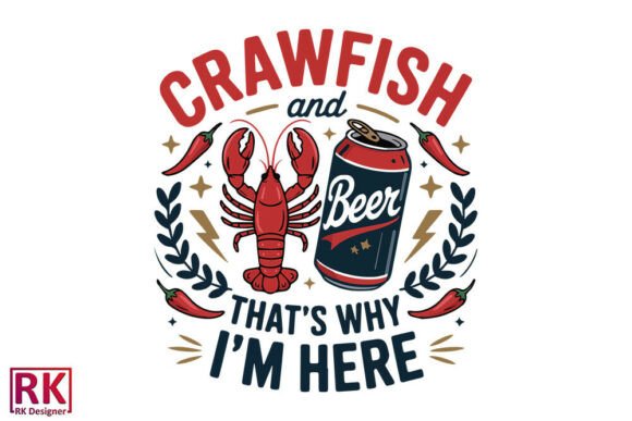Crawfish Beer Vibes
