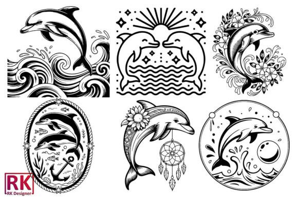 Dolphin Vector Design