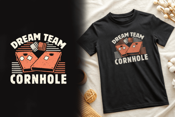 Dream Team Cornhole T-shirt Design -V01