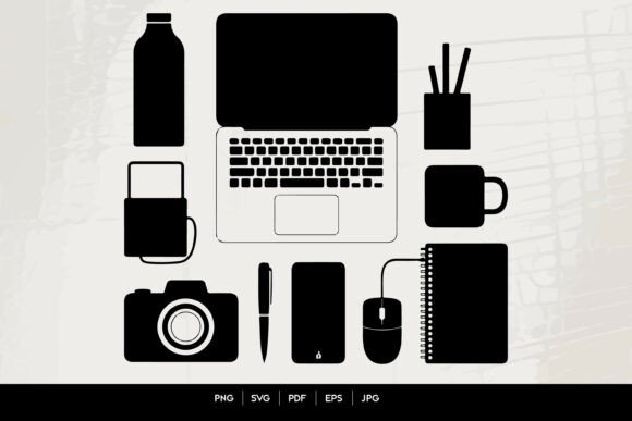 Workspace Essentials Silhouette Set